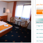 Valentinstagspezial – 3 Tage Usedom im 4 Sterne Best Western Hanse Kogge inkl. Frühstück für 99€