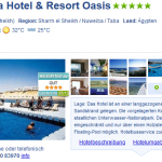 14 Tage Ägpyten im 5 Sterne Hotel Domina Hotel & Resort Oasis inkl. Frühstück für 261€