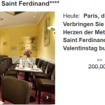 3 Tage Paris im 4 Sterne Hotel Etoile Saint-Ferdinand inkl. Frühstück für 109€