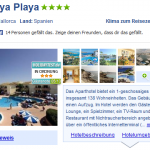  7 Tage Mallorca im 4 Sterne Hotel THB Guya Playa für nur 302€