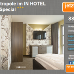 3 Tage Berlin zu zweit im IN HOTEL inkl. Frühstück für 88,99€ 