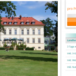 3 Tage Mecklenburgische Schweiz im 4 Sterne Landhotel Schloss Teschow für nur 79€ pro Person