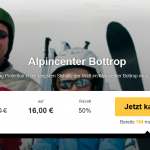 Eintrittskarte für das Alpincenter Bottrop mit Buffet & Getränke für 16 Euro