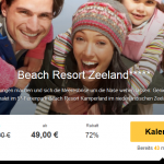 3 Tage Zeeland zu viert im 5 Sterne Beach Resort Kamperland für nur 79€