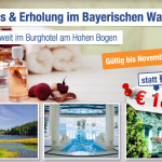  4 Tage zu zweit im Wellness & Erholung Berghotel im Bayerischen Wald inkl. Frühstück für 189€