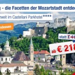 3 Tage Salzburg zu zweit im 4 Sterne Castellani Parkhotel mit Frühstück für 218€