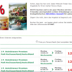 Center Parcs Ferienhäuser für Juni ab 129€
