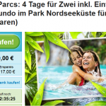 4 Tage Center Parcs zu zweit inklusive Eintritt ins Aqua Mundo für 99€