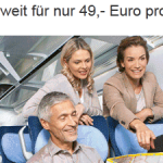 DB – Gruppensparspecial – für 49€ pro Person Hin- und Zurück – mind. 6 Personen