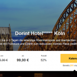 2 Nächte im 5 Sterne Dorint Hotel Köln am Heumarkt mit Frühstück für 99€
