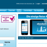 15% Rabatt auf Hotelbuchungen bei eBookers.de