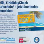 100€ Holidaycheck Gutschein sichern durch Anmeldung bei Elitepartner