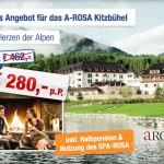 4 Tage Kitzbühel im 5 Sterne Hotel A-ROSA inkl. Halbpension für 280€