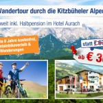 6 tägige Mountainbiketour in Kitzbühel zu zweit im 4 Sterne Hotel inkl. Halbpension für 369€