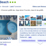 1 Woche Tunesien im Hotel Dreams Beach inkl. Halbpension für 259€