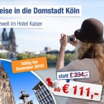 3 Tage Kaneval in Köln im 4 Sterne Hotel Kaiser für nur 55,50€