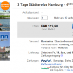 3 Tage Hamburg zu zweit im 4 Sterne Park Inn by Raddisson Hotel für 119€