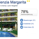 7 Tage Bulgarien im Hotel Residenzia Margarita inkl. Frühstück und Transfer für 120€