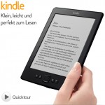 Amazon Kindle 4 WLAN, 15 cm (6 Zoll) E Ink Display für 69€