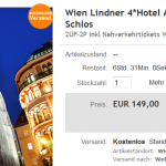 3 Tage Wien zu zweit im 4 Sterne Lindner Hotels am Belvedere für 149€