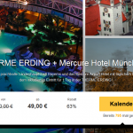 2 Tage Erlebnisbad Erding mit Übernachtung im 3 Sterne Mercure Hotel Airport München Aufkirchen für nur 49€