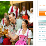 Oktoberfest München 2014 mit Übernachtung im 4 Sterne Hotel und Zeltreservierung für 129€