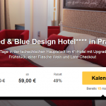 3 Tage Prag im 4 Sterne Red & Blue Design Hotel mit Frühstück für nur 59€