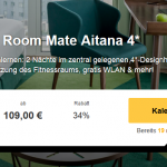 3 Tage Amsterdam im 4 Sterne Hotel Room Mate Aitana für nur 109€