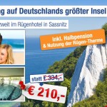 4 Tage zu zweit auf Rügen im Rügenhotel mit Halbpension für 210€