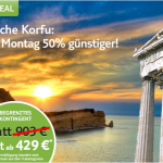 1 Woche Korfu im 4 Sterne Hotel Aquis Capo Di Corfu inkl. Flug für 429€