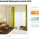 TV total Autoball Weltmeisterschaft 2014 in der LANXESS arena in Köln mit Übernachtung für 75€