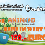 Gewinne einen Reise-Gutschein von animod im Wert von 150€